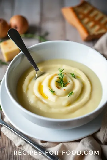 Gourmet Tarragon Mashed Potato Soup