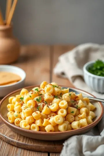 Gourmet Truffle Mac and Cheese Delight