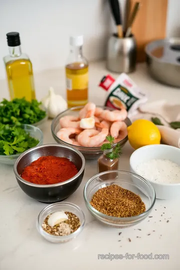 Blackstone Shrimp: Quick and Flavorful Delight ingredients