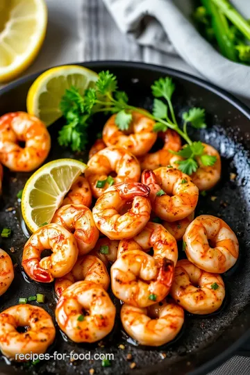 Blackstone Shrimp: Quick and Flavorful Delight presentation