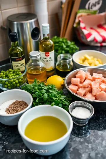 Grilled Herb-Infused Chicken Skewers with Quinoa Salad ingredients