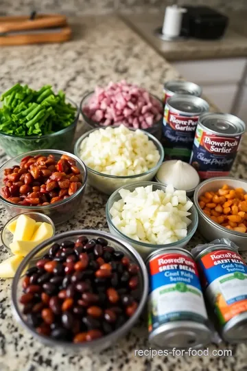 Deer Camp Venison Chili ingredients