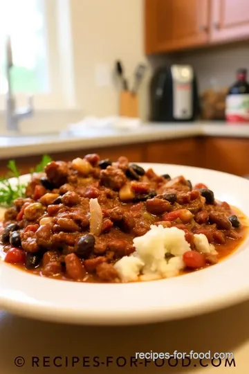 Deer Camp Venison Chili steps