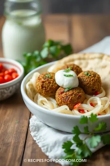 Herby Vegan Falafel Delight