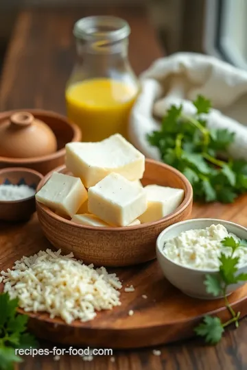 Homemade Paneer: Creamy Indian Cheese Delight ingredients