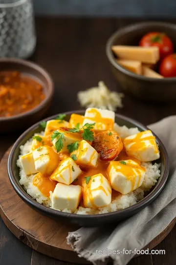 Homemade Paneer: Creamy Indian Cheese Delight presentation