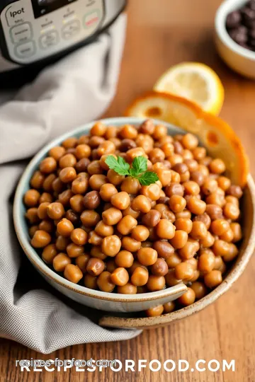 Instant Pot Black-Eyed Peas: Quick & Flavorful presentation