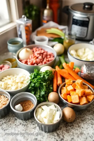 Braised Little Shire Cattle Beef Stew ingredients