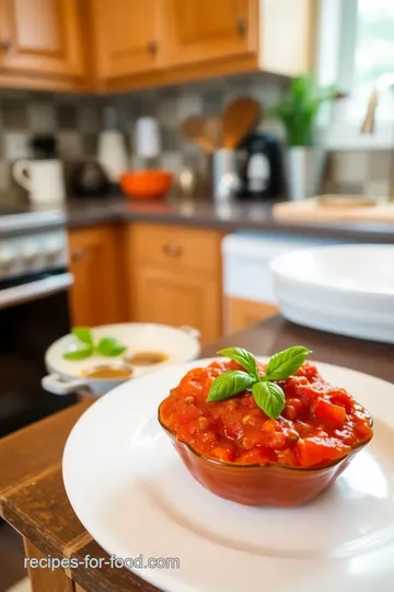 Fresh Tomato Sauce Recipe (No Sugar) steps