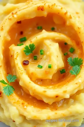 Mexican-Style Mashed Potatoes with Chipotle and Cilantro presentation