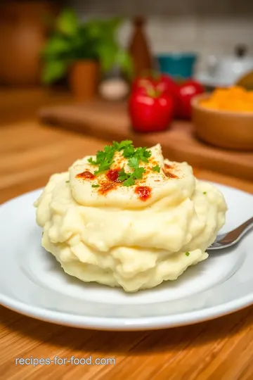 Mexican-Style Mashed Potatoes with Chipotle and Cilantro steps