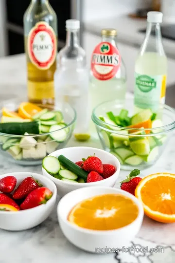 Classic Pimm s No. 1 Cup ingredients