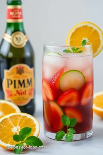 Classic Pimm s No. 1 Cup presentation