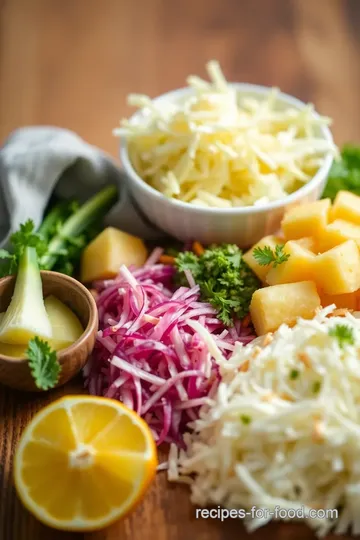 Best Pineapple Coleslaw ingredients