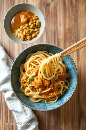 Stir-Fry Udon Noodles with Nutty Peanut Sauce steps