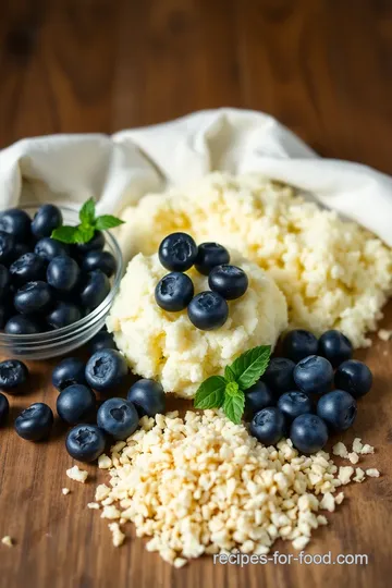 Healthy Overnight Blueberry French Toast ingredients