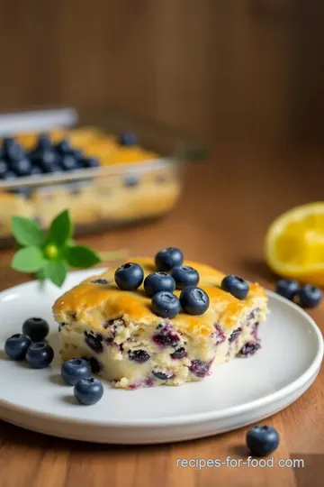 Healthy Overnight Blueberry French Toast steps