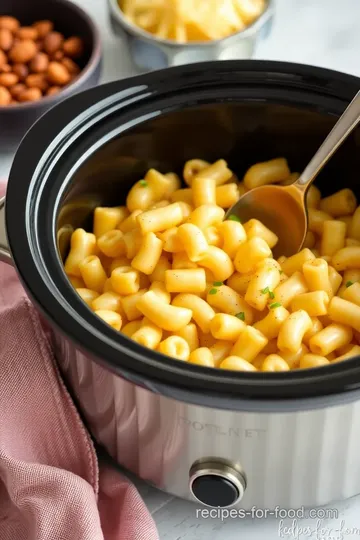 Paula Deen s Crock Pot Mac and Cheese Recipe presentation