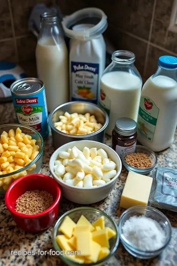 Paula Deen s Crockpot Macaroni and Cheese ingredients