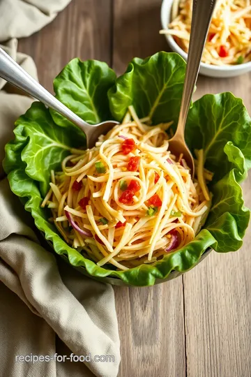 Quick Cabbage Slaw with Chipotle Zing steps