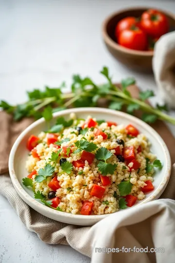 Quick Couscous Tabbouleh Salad Delight steps