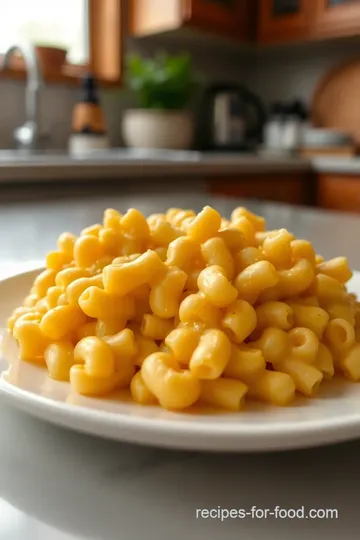 Flourless Mac and Cheese steps