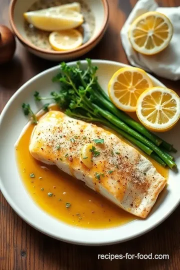 Pan-Seared Rockfish with Lemon Butter Sauce ingredients