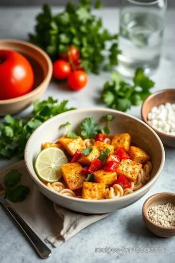 Tofu Sofritas Bowl presentation