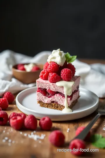 Raspberry Delight with Creamy Drizzle ingredients