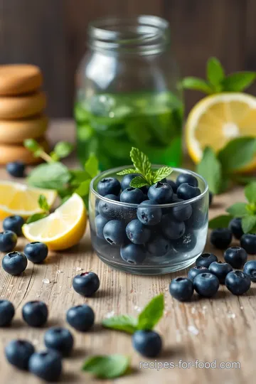 Refreshing Blueberry Mojitos ingredients