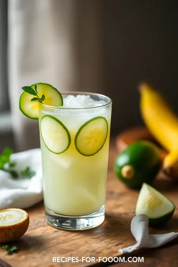 Refreshing Cucumber Ginger Mocktail