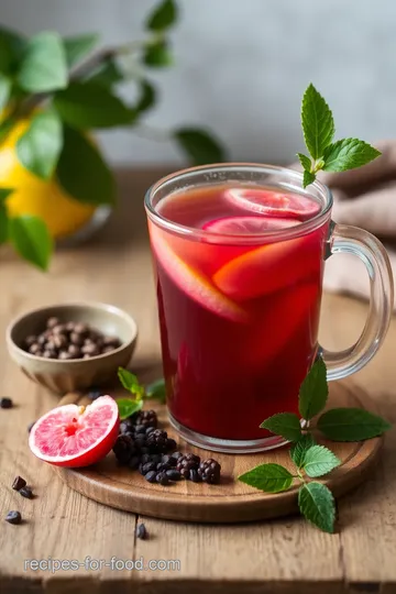 Refreshing Hibiscus Tea (Agua de Jamaica) ingredients