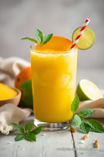 Refreshing Mango Mojito Smoothie Bliss ingredients