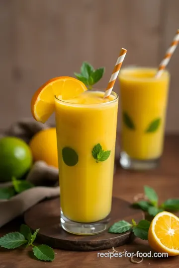 Refreshing Mango Mojito Smoothie Bliss