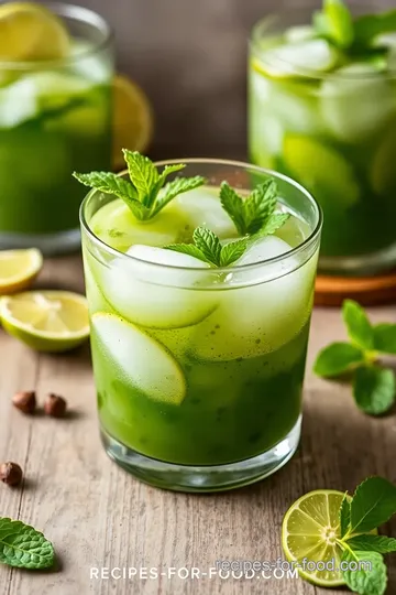 Mix Matcha Mojito - A Refreshing Summer Drink steps