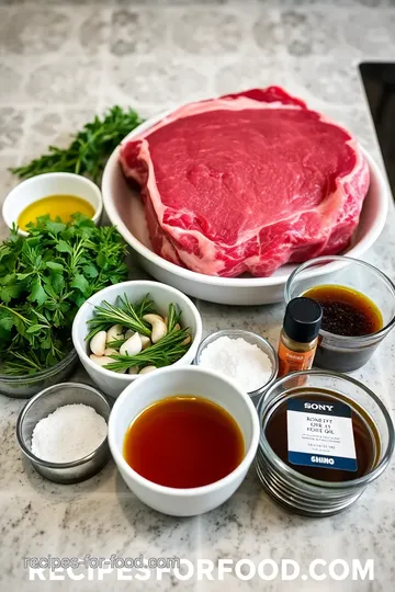 Rib Eye Roast Recipe ingredients