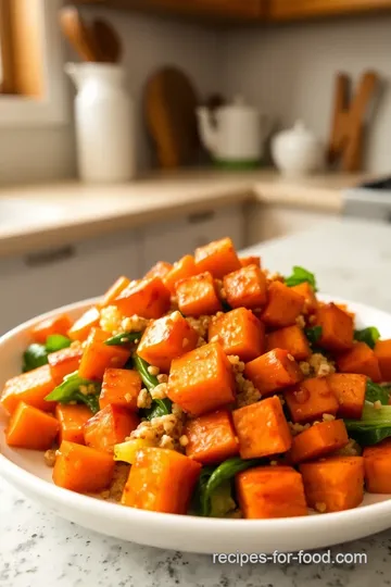 Teriyaki Glazed Sweet Potato and Bok Choy Salad steps