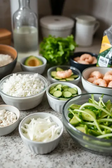 Low Sodium Sushi Rolls ingredients