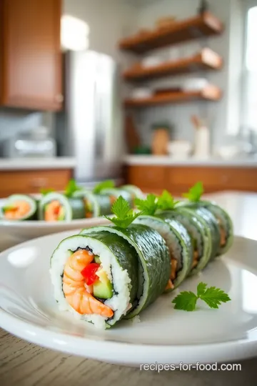 Low Sodium Sushi Rolls steps