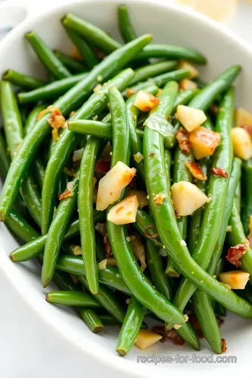 Copycat Texas Roadhouse Green Beans presentation