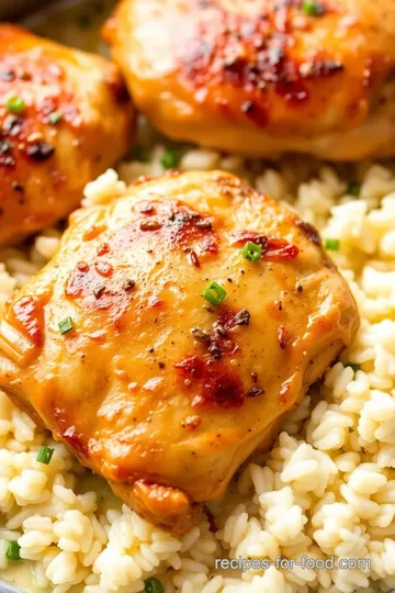 Southern Chicken and Rice Recipe presentation