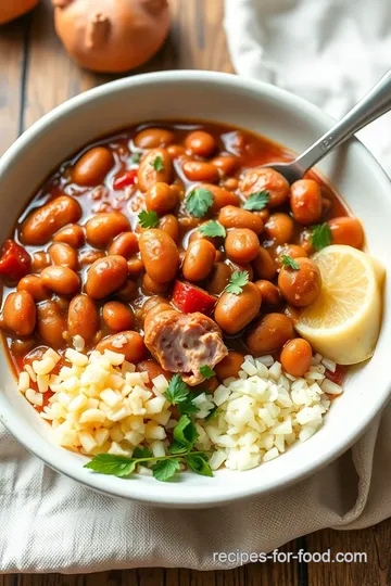 Slow-Cooked Pinto Beans with Ham Hock ingredients