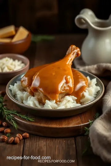 Crockpot Turkey Wings Smothered in Gravy ingredients