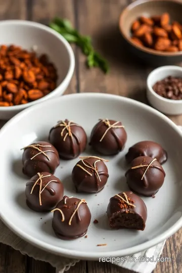 Spicy Chocolate Bliss Truffles steps