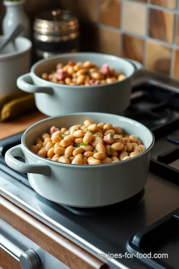 Stovetop Creamy Great Northern Beans with Ham steps