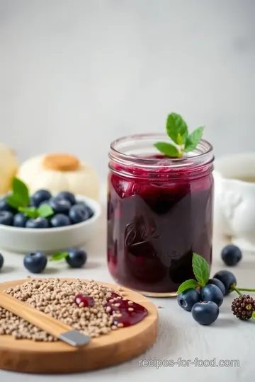 Sweet Blueberry Chia Jam Delight ingredients