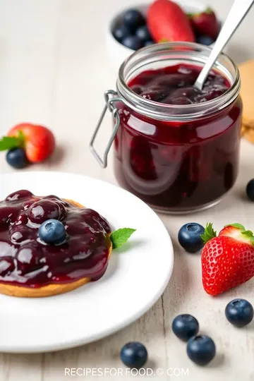 Sweet Blueberry Chia Jam Delight