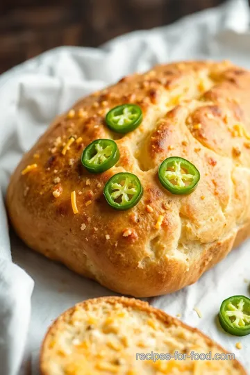 Vegan Jalapeno Cheddar Artisan Bread: The Ultimate Recipe for Comfort! presentation