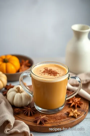 Vegan Pumpkin Spice Latte Delight ingredients