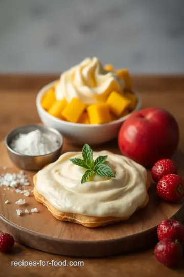 Best Paleo Waffles with Mango-Coconut Cream ingredients